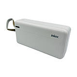 Мінімалістичний зовнішній акумулятор Power Bank (Повір банк) Inkax PB-03A 30000 mAh з розумним захистом, фото 3