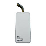Мінімалістичний зовнішній акумулятор Power Bank (Повір банк) Inkax PB-03A 30000 mAh з розумним захистом, фото 8