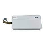 Мінімалістичний зовнішній акумулятор Power Bank (Повір банк) Inkax PB-03A 30000 mAh з розумним захистом, фото 11