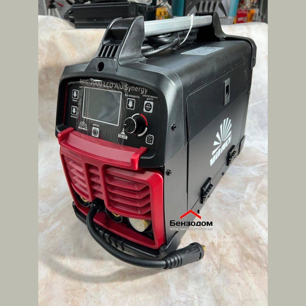 Зварювальний напівавтомат Vitals Professional MIG 2000 LCD Alu Synergy + БЕЗКОШТОВНА АДРЕСНА ДОСТАВКА!