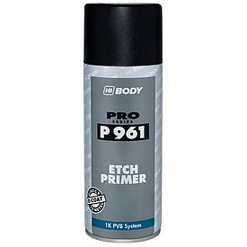 Протравлюючий ґрунт спрей чорний Body P961 Etch Primer Spray Black 400мл