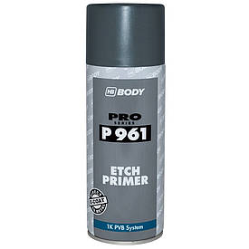 Протравлюючий ґрунт спрей темно-сірий Body P961 Etch Primer Spray Dark Grey 400мл