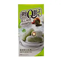 Моті Taiwan Dessert, Mochi Roll Green Tea Red Bean Milk, 150г