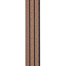 Рейка декоративна PS 2900х120х12мм Горіх SW-00001739, фото 5