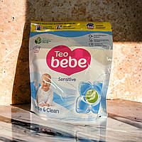 Капсули для прання дитячих речей Teo Bebe Gentle&Clean Caps Sensitive 14шт