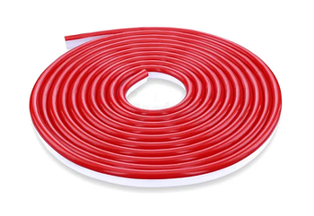 Стрічка силіконова LED NEON 5M RED Світлодіодна смуга червона 12V-220V