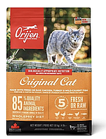 Сухой корм для котов всех пород и всех стадий жизни Orijen Original Cat с мясом птицы и рыбы 1.8 кг