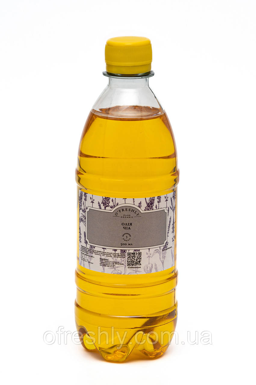Олія чіа O'freshly, 500 мл, фото 1