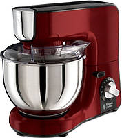 Russell Hobbs Кухонна машина Desire 1000 Вт, чаша-метал, корпус-пластик, насадок-4, червоній