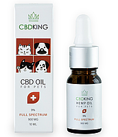 Олія КБД CBD oil для тварин 9% CbdKing Full Spectrum Польща