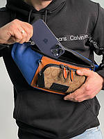 Стильная мужская сумка Coach Track Belt Bag in Colorblock 40 х 16 х 7 см
