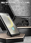 Захисний чохол 360° Poetic Spartan Gun Metal для Samsung Galaxy S24 Ultra SM-S928, фото 4