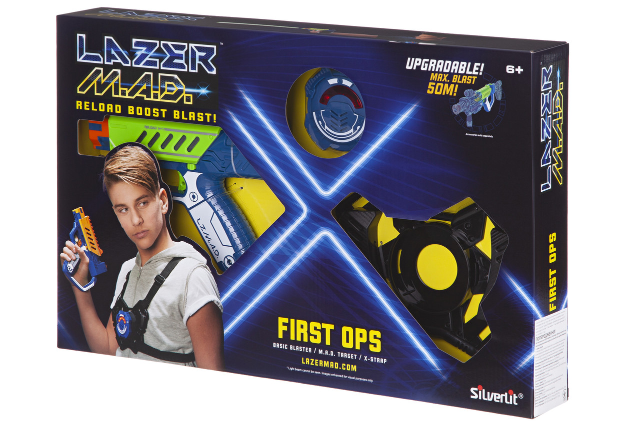 Silverlit Іграшкова зброя Lazer M.A.D. Стартовий набір