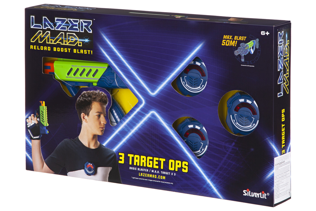 Silverlit Іграшкова зброя Lazer M.A.D. Тренувальний набір