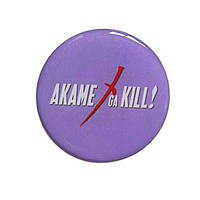 Аниме наклейка объемная "Убийца Акамэ" (Akame ga Kill)