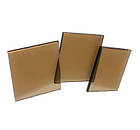 Скло сире в порізці 8мм тоноване бронза, фото 6