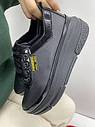 Кросівки жіночі GUERO G352-530-10-18 BATTAL чорні 39, фото 4