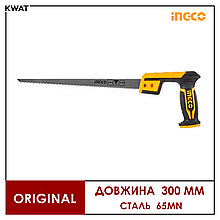 Ножівка викружна INGCO 300 мм 7 зубів на дюйм Сталь 65 Mn