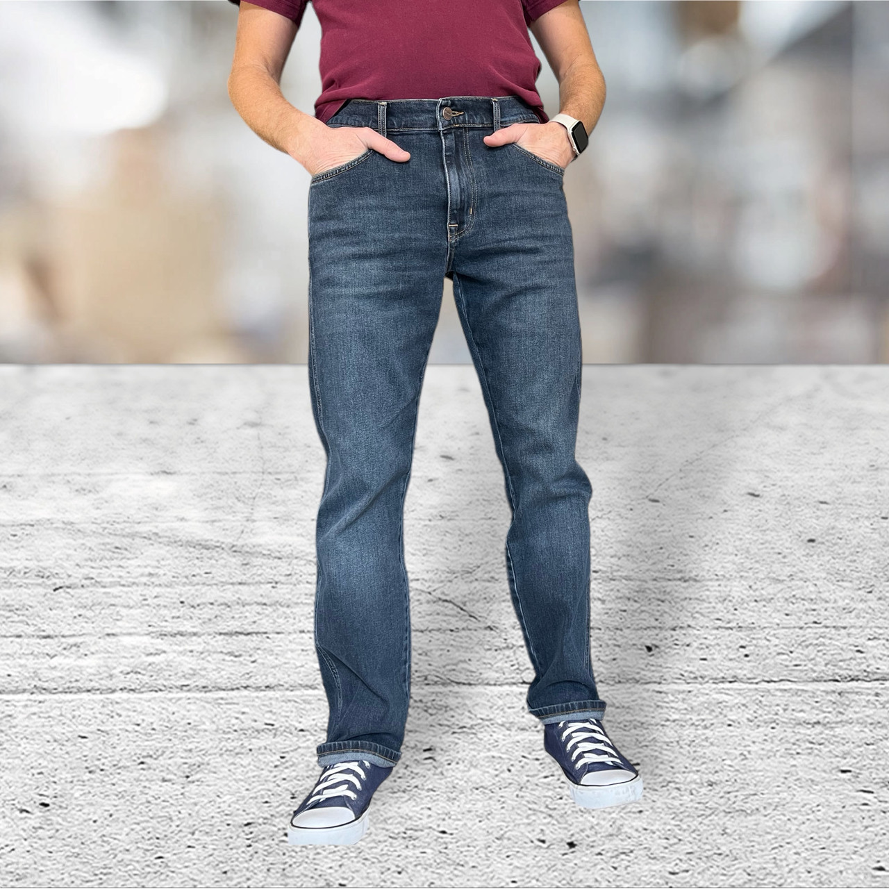 Джинси Montana Regular Fit TIM (Stretch) – Темно-сині