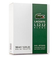 LACOSTE L.12.12 Blanc Eau Intense туалетная вода 100 мл