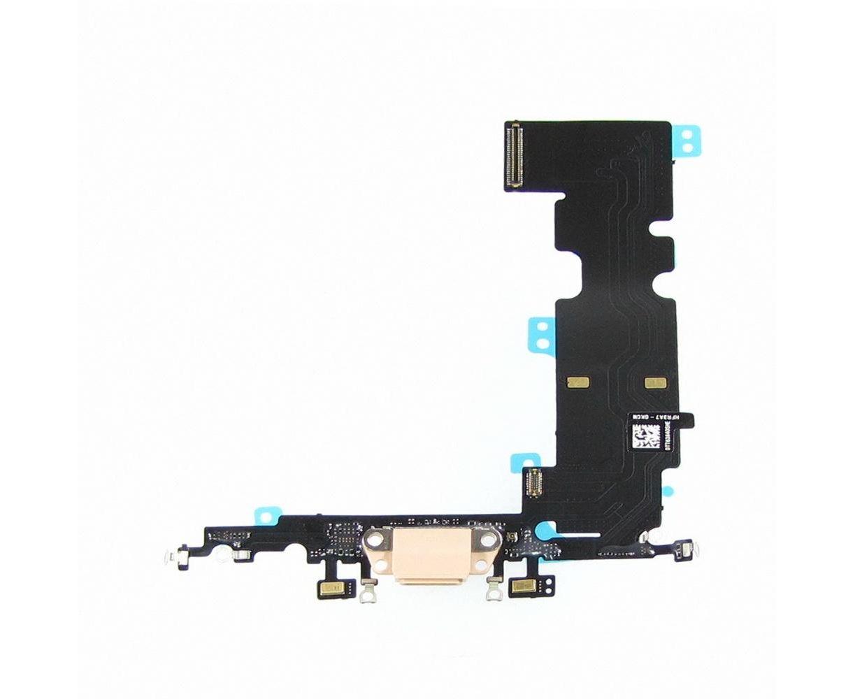 Шлейф для Apple iPhone 8 Plus з роз'ємом зарядки  та мікрофоном (Золотий), фото 1