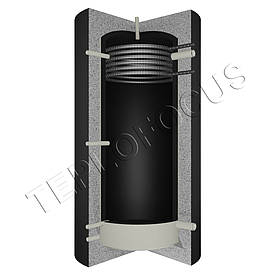 Теплоакумулятор Termo-Lux 2500 л + ізоляція (пінополіуретан 50мм.) + змійовик.