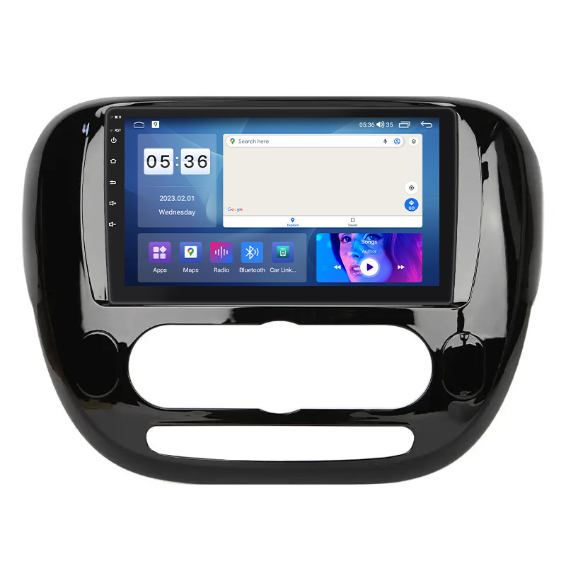 Al Штатна магнітола в машину для Kia Soul 2 Рестайлінг 2016-2019 екран 9" 2/32 Gb CarPlay 4G Wi-Fi GPS Prime