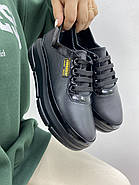 Кросівки жіночі GUERO G352-530-10-18 шкіряні чорні 36, фото 5