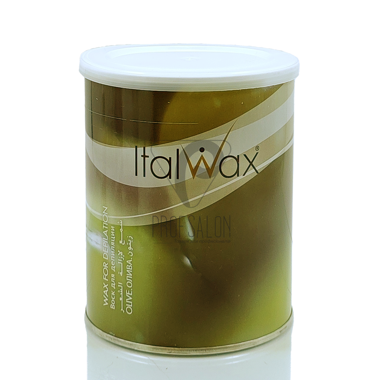 Теплий віск в банці Italwax Оливка (Olive), 800 мл