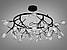 Люстра підвісна "Світлячок" в стилі Арт деко Y887-54C BK, фото 4