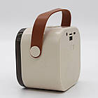 Портативна колонка-караоке + 2 мікрофони, К12 / Бездротове караоке з Bluetooth колонкою / Дитяче міні караоке, фото 4