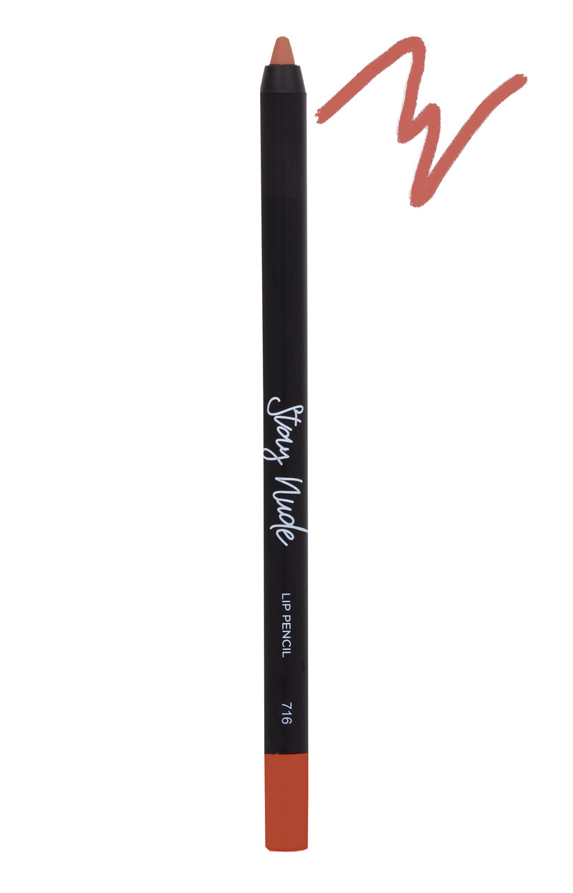 Олівець  гелевий  для губ Stay nude 716 Коричнево- червоний   PARISA