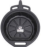 Піддон для зливу мастила та технічних рідин, ємність пластикова кругла 8 л Bass Polska 2830, фото 8