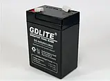 Свинцево-кислотний акумулятор для різної потужної техніки BATTERY GD-640 6V 4A для ДБЖ, фото 7