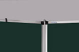 Дошка велика шкільна триелементна для крейди маркера 5 роб. поверхонь 100х300см офісна Морква🇺🇦💙💛, фото 2