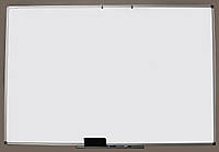 Доска маленькая для рисования маркером одноэлементная магнитная, 45х60см школьная офисная Морква