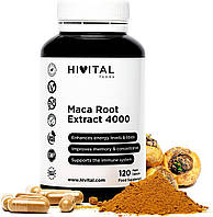 Мака 4000 мг Hivital Foods 120 капсул