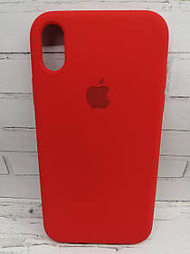 Чохол на iPhone XR накладка бампер протиударний Original Soft Touch Dark red