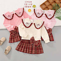 Дитяче плаття-обманка Комір для дівчинки 3-6 років, колір уточнюйте під час замовлення