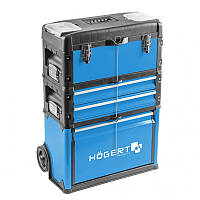 Тележка для инструмента рабочая универсальная 3 модуля HOEGERT 3 HT7G080 TOP-8010