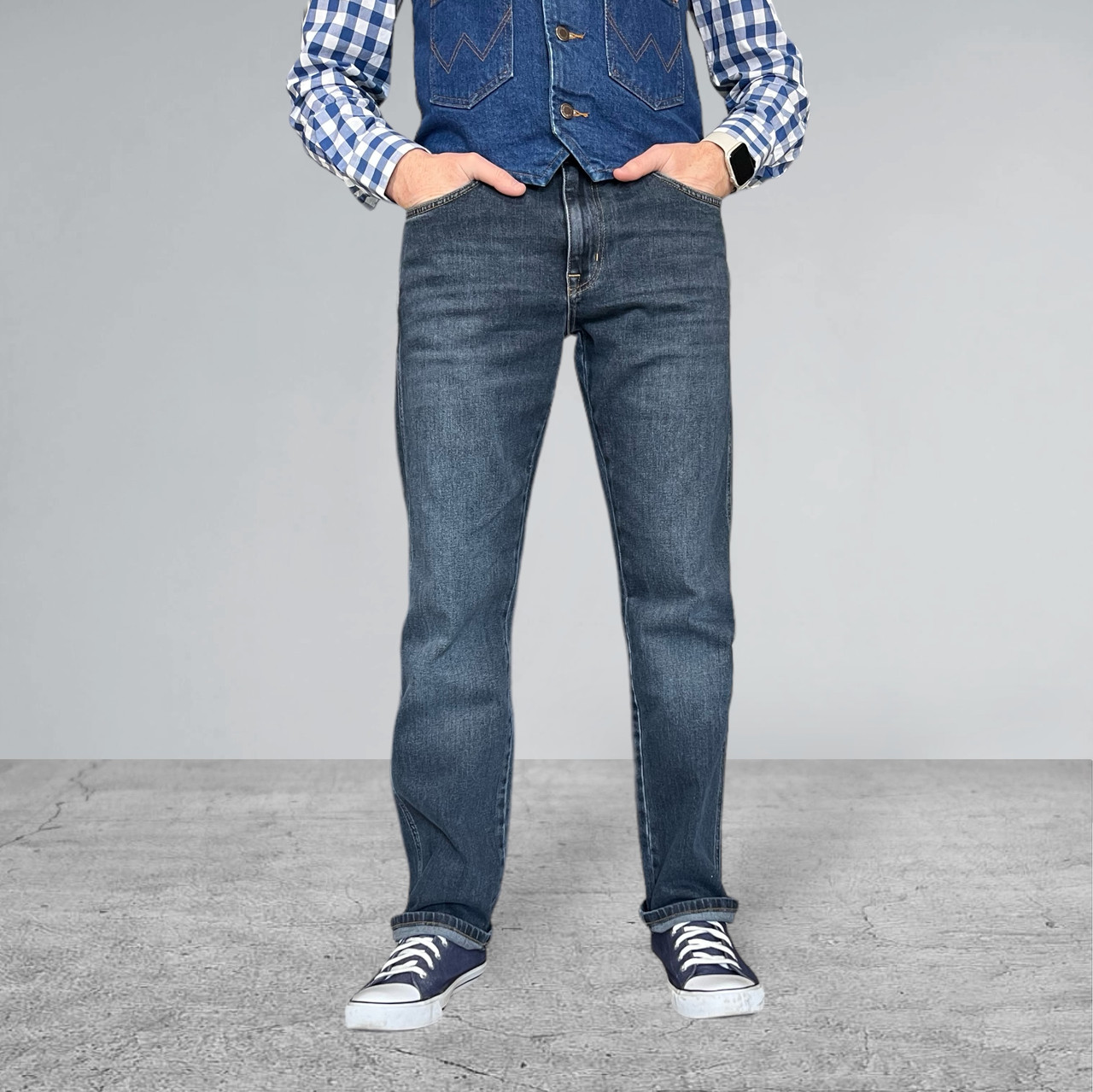 Джинси Wrangler Stretch Denim TTIM020070 синій