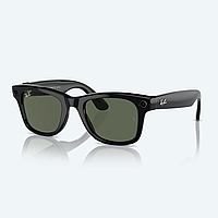 Смарт-куляри Ray-Ban <unk> Meta Wayfarer (Large) — Shiny Black / G-15 Green