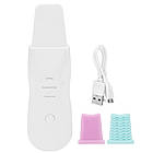 Ультразвуковий скрабер для чищення обличчя, від USB, MGE-008 / Бездротовий апарат для чищення пор обличчя, фото 8