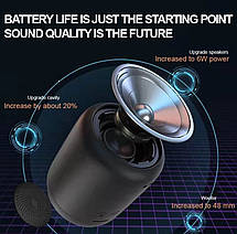 Bluetooth-колонка TG288 з rgb підсвічуванням, speakerphone, радіо, red, фото 6