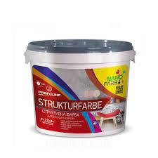 Нанофарб STRUKTUR FARBE фарба структурна, акрилова, 7 кг