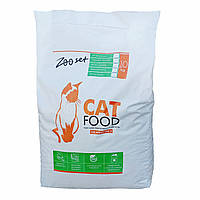 Сухой корм Zooset (Зоосет) для кошек с куриным мясом, 10 кг