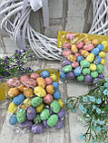 Набір яєць пінопластових для декору, h 2 см, 50 шт\уп, фото 2