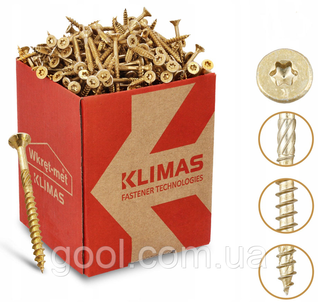 wkret_met_klimas_KMWHT_5х90мм_шуруп_spax_для_дерева_саморез_TORX