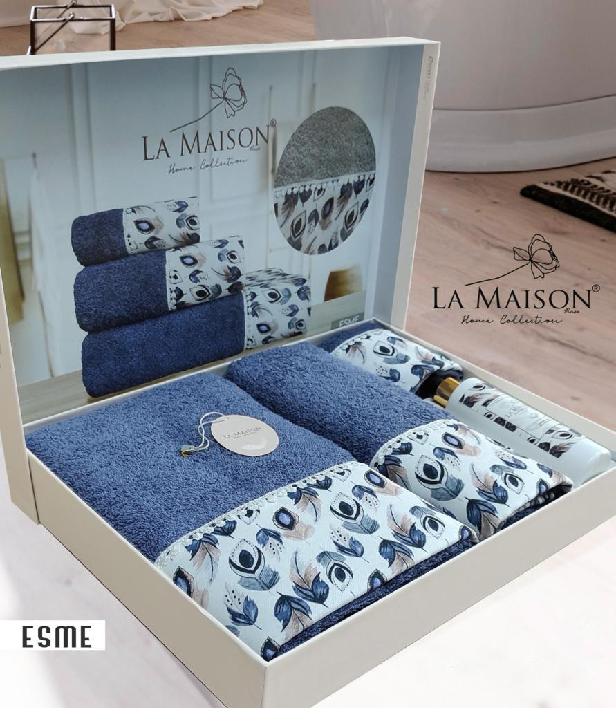 Подарунковий набір рушників La Maison, 3 шт. з ароматом Esme (3 шт)