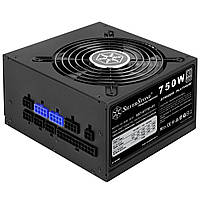 SilverStone Блок живлення Strider Platinum (750W) >92% 80+ Platinim 135мм 1xMB 24pin(20+4) 2xCPU 8pin